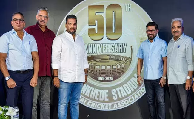 ಜ.19ರಂದು ವಾಂಖೆಡೆ ಸ್ಟೇಡಿಯಮ್ ನ 50ನೇ ವರ್ಷಾಚರಣೆ ಜ.19ರಂದು ವಾಂಖೆಡೆ ಸ್ಟೇಡಿಯಮ್ ನ 50ನೇ ವರ್ಷಾಚರಣೆ