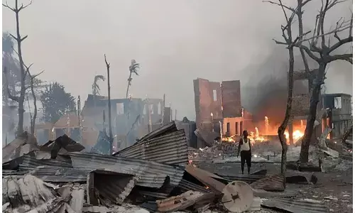 Myanmar military air attack