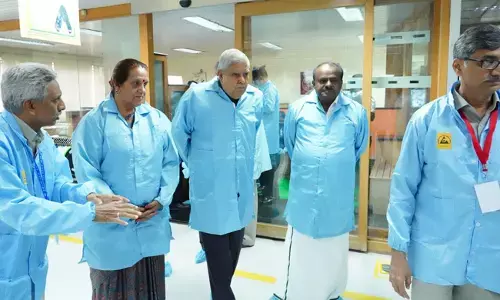 ಬಿಎಚ್‍ಇಎಲ್ ಕಾರ್ಖಾನೆಗೆ ಉಪ ರಾಷ್ಟ್ರಪತಿ ಜಗದೀಪ್ ಧನಕರ್ ಭೇಟಿ