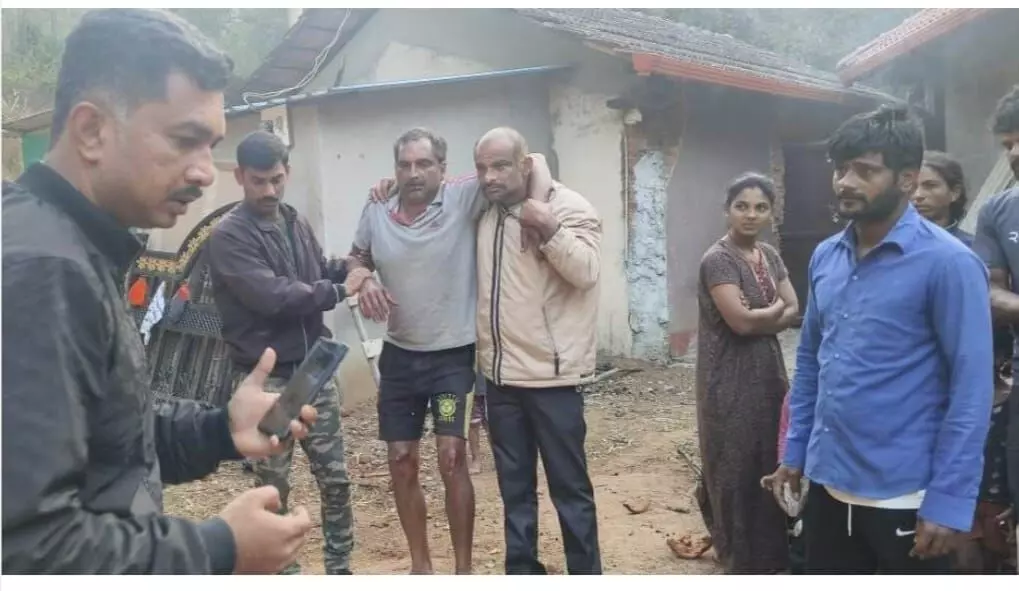 ಚಿಕ್ಕಮಗಳೂರು: ಕಾಫಿ ಕಣದಲ್ಲಿ ಮಲಗಿದ್ದ ವ್ಯಕ್ತಿಯನ್ನು ಸೊಂಡಿಲಿನಿಂದ ಎತ್ತಿ ಬಿಸಾಕಿದ ಕಾಡಾನೆ