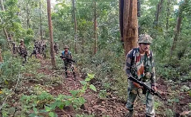 ಛತ್ತೀಸ್ ಗಢ | ಭದ್ರತಾ ಪಡೆಗಳ ಎನ್ಕೌಂಟರ್ ಗೆ ಮೂವರು ನಕ್ಸಲರು ಬಲಿ ಛತ್ತೀಸ್ ಗಢ | ಭದ್ರತಾ ಪಡೆಗಳ ಎನ್ಕೌಂಟರ್ ಗೆ ಮೂವರು ನಕ್ಸಲರು ಬಲಿ