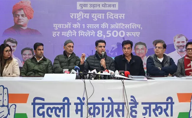 ದಿಲ್ಲಿ ವಿಧಾನಸಭಾ ಚುನಾವಣೆ | ನಿರುದ್ಯೋಗಿ ಯುವಜನರಿಗೆ 8,500 ರೂ. ಆರ್ಥಿಕ ನೆರವು: ಕಾಂಗ್ರೆಸ್ ಭರವಸೆ
