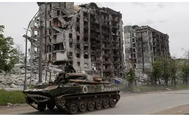 ಪೂರ್ವ ಉಕ್ರೇನ್‍ನಲ್ಲಿ ರಶ್ಯ ಪಡೆಗಳ ಮುನ್ನಡೆ; 2 ಗ್ರಾಮಗಳು ವಶಕ್ಕೆ