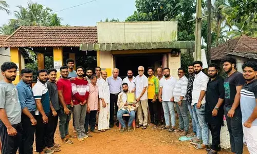 ಶಾಂತಿನಗರ: ಮಸೀದಿಯ ನೂತನ ಅಧ್ಯಕ್ಷರಾಗಿ ಆಯ್ಕೆಯಾದ ಟಿ.ಎ. ಹನೀಫ್ ಅವರಿಗೆ ಗ್ರೀನ್ ಸ್ಟಾರ್ ಕ್ರಿಕೆಟರ್ಸ್ ವತಿಯಿಂದ ಅಭಿನಂದನೆ