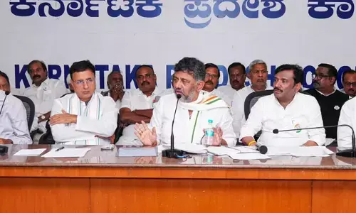 ಜೈ ಬಾಪು, ಜೈ ಭೀಮ್‌, ಜೈ ಸಂವಿಧಾನ ಸಮಾವೇಶದ ಸಿದ್ಧತೆ ಹಾಗೂ ಪಕ್ಷ ಸಂಘಟನೆ ಬಗ್ಗೆ ಚರ್ಚೆ: ಡಿ.ಕೆ.ಶಿವಕುಮಾರ್