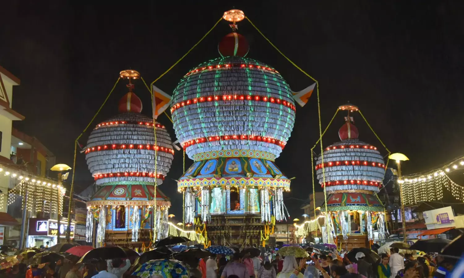 ಉಡುಪಿಯಲ್ಲಿ ಸಂಭ್ರಮದ ಮೂರು ತೇರು ಉತ್ಸವ