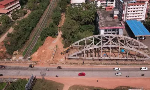 ಮುಚ್ಚಳಿಕೆ ಬರೆಸಿದರೂ ಗಡುವಿನಲ್ಲಿ ಮುಗಿಯದ ಇಂದ್ರಾಳಿ ಸೇತುವೆ ಕಾಮಗಾರಿ!