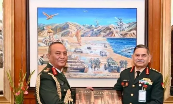 1971ರ ಶರಣಾಗತಿ ಚಿತ್ರದ ಬದಲು ಮಹಾಭಾರತ ಪ್ರೇರಿತ ಕಲಾಕೃತಿ ಅಳವಡಿಕೆ ಕ್ರಮವನ್ನು ಸಮರ್ಥಿಸಿಕೊಂಡ ಸೇನಾ ಮುಖ್ಯಸ್ಥ