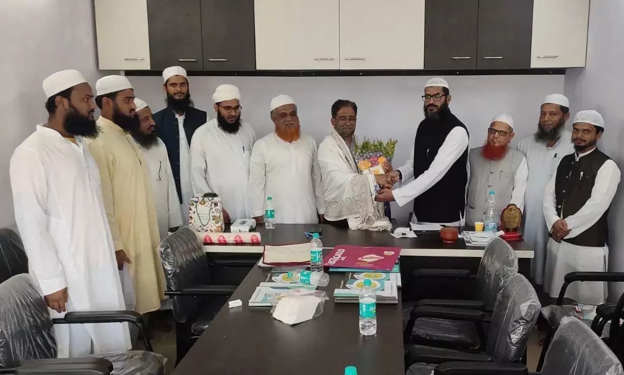 ಉಲಮಾ ನಿಯೋಗದಿಂದ ಮುಸ್ಲಿಂ ಒಕ್ಕೂಟ ಜಿಲ್ಲಾಧ್ಯಕ್ಷರಿಗೆ ಅಭಿನಂದನೆ