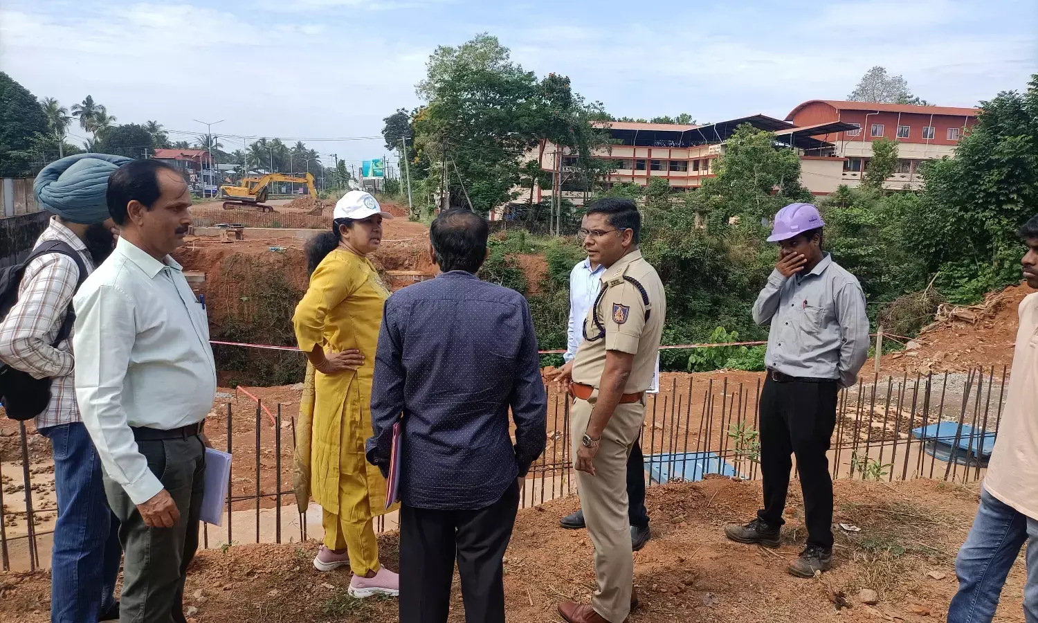 ಒಂದು ತಿಂಗಳೊಳಗೆ ಕಾಮಗಾರಿ ಪೂರ್ಣಗೊಳಿಸಲು ಸೂಚನೆ: ಇಂದ್ರಾಳಿ ಸೇತುವೆ ಕಾಮಗಾರಿ ಸ್ಥಳಕ್ಕೆ ಡಿಸಿ, ಎಸ್ಪಿ ಭೇಟಿ ಪರಿಶೀಲನೆ