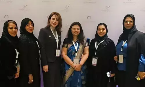 ಬಹ್ರೇನ್‍ನಲ್ಲಿ ನಡೆದ ಜಾಗತಿಕ ಮಹಿಳಾ ಆರ್ಥಿಕ ವೇದಿಕೆ ಪ್ರದರ್ಶನದಲ್ಲಿ ಭಾಗವಹಿಸಿದ ಡಾ.ಆರತಿ ಕೃಷ್ಣಾ