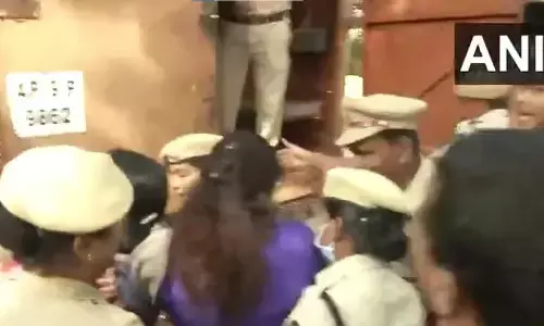 ಫಾರ್ಮುಲ ಇ ಪ್ರಕರಣದಲ್ಲಿ ಜಾರಿ ನಿರ್ದೇಶನಾಲಯದೆದುರು ಹಾಜರಾದ ಬಿಆರ್‌ಎಸ್ ನಾಯಕ ಕೆ.ಟಿ.ರಾಮರಾವ್