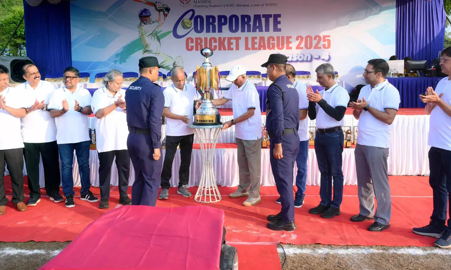 ಮಣಿಪಾಲ ಕಸ್ತೂರ್ಬಾ ಆಸ್ಪತ್ರೆ ಕಾರ್ಪೊರೇಟ್ ಕ್ರಿಕೆಟ್ ಲೀಗ್ ಉದ್ಘಾಟನೆ