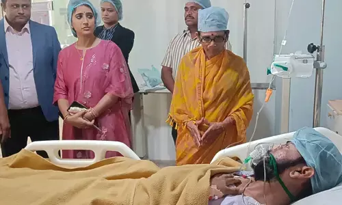 ಎಟಿಎಂ ದರೋಡೆ ಪ್ರಕರಣ : ಹೈದರಾಬಾದ್ ಆಸ್ಪತ್ರೆಗೆ ಭೇಟಿ ನೀಡಿದ ಜಿಲ್ಲಾಧಿಕಾರಿ ಶಿಲ್ಪಾ ಶರ್ಮಾ