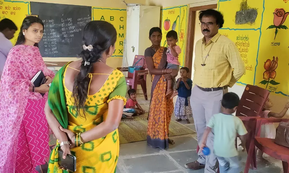 ರಾಯಚೂರು | ವಿವಿಧ ಗ್ರಾಮ ಪಂಚಾಯತ್ ಗಳಿಗೆ ತಾಲೂಕು ಪಂಚಾಯತ್ ಇಓ ಭೇಟಿ