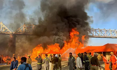 Fire incident at Maha Kumbh Mela