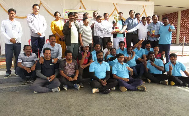 ಆರ್.ಡಿ.ಪಿ.ಆರ್-ಪತ್ರಕರ್ತರ  ಫ್ರೆಂಡ್ಲಿ‌ ಕ್ರಿಕೆಟ್: ಆರ್.ಡಿ.ಪಿ.ಆರ್ ತಂಡಕ್ಕೆ ಗೆಲುವು