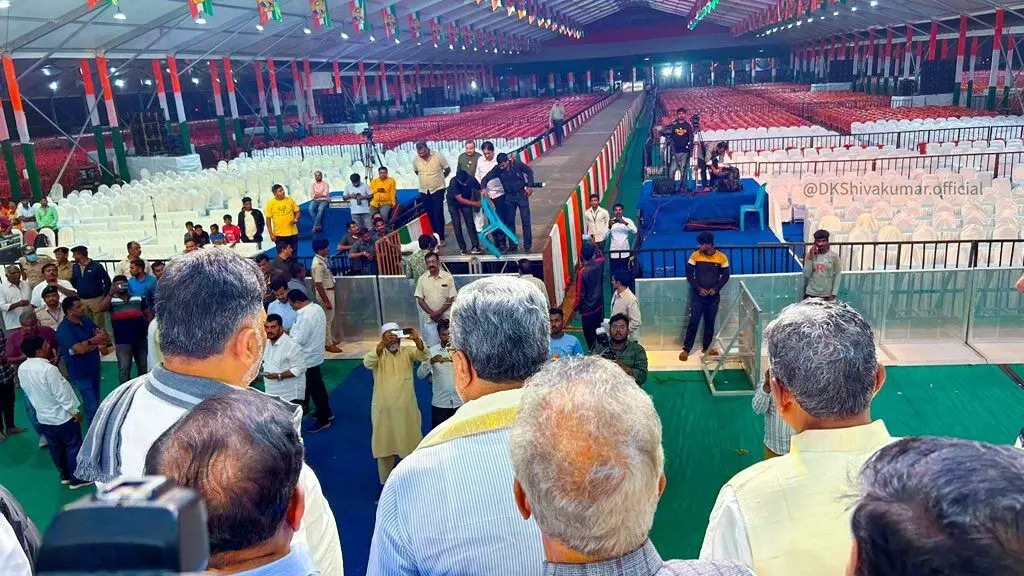 ನಾಳೆ(ಜ.21) ಬೆಳಗಾವಿಯಲ್ಲಿ ʼಜೈ ಬಾಪು, ಜೈ ಭೀಮ್, ಜೈ ಸಂವಿಧಾನʼ ಸಮಾವೇಶ ನಾಳೆ(ಜ.21) ಬೆಳಗಾವಿಯಲ್ಲಿ ʼಜೈ ಬಾಪು, ಜೈ ಭೀಮ್, ಜೈ ಸಂವಿಧಾನʼ ಸಮಾವೇಶ