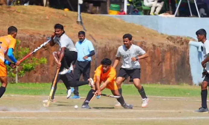 ಕರ್ನಾಟಕ ಕ್ರೀಡಾಕೂಟ| ಹಾಕಿ ಸ್ಪರ್ಧೆಯಲ್ಲಿ ಹಾವೇರಿ, ಬೆಂಗಳೂರು, ಧಾರವಾಡಕ್ಕೆ ಜಯ