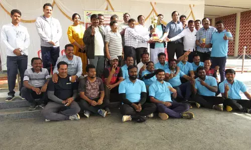 ಆರ್.ಡಿ.ಪಿ.ಆರ್-ಪತ್ರಕರ್ತರ  ಫ್ರೆಂಡ್ಲಿ‌ ಕ್ರಿಕೆಟ್: ಆರ್.ಡಿ.ಪಿ.ಆರ್ ತಂಡಕ್ಕೆ ಗೆಲುವು