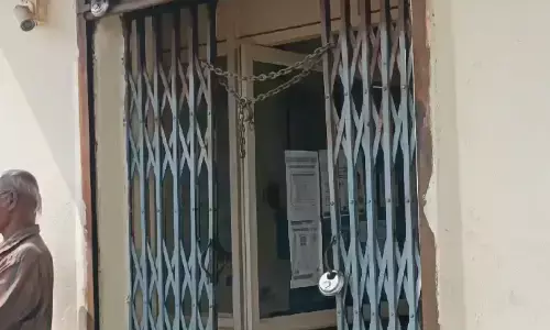 ಹುಬ್ಬಳ್ಳಿ | ಬ್ಯಾಂಕ್​​ ದರೋಡೆಗೆ ವಿಫಲ ಯತ್ನ; ದುಷ್ಕರ್ಮಿಗಳ ಪತ್ತೆಗೆ ಬಲೆ ಬೀಸಿದ ಪೊಲೀಸ್