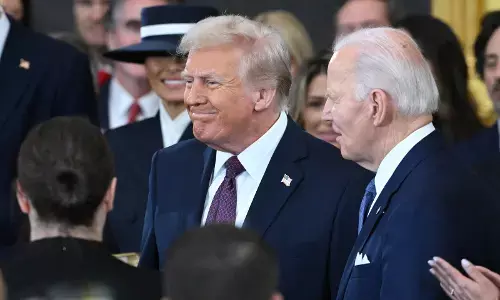 donald trump with joe biden