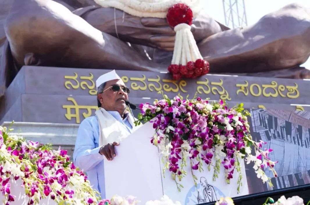 ಬಿಜೆಪಿ ಪರಿವಾರ ಗೋಡ್ಸೆಯ ಕೊಲೆಗಡುಕ ಸಿದ್ಧಾಂತವನ್ನು ಪಾಲಿಸುತ್ತಿದೆ : ಸಿಎಂ ಸಿದ್ದರಾಮಯ್ಯ