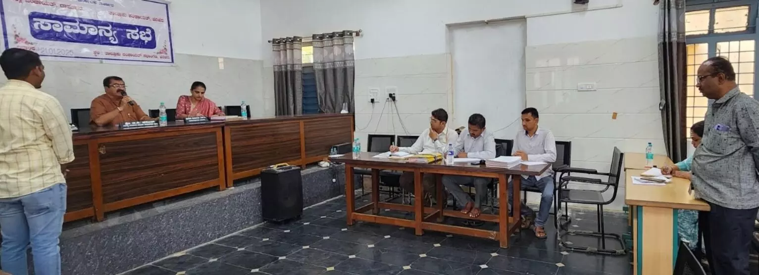 ಇದು ಪಾಕಿಸ್ತಾನ ಅಲ್ಲ: ಹರಿಹರ ತಾ.ಪಂ ಕೆಡಿಪಿ ಸಭೆಯಲ್ಲಿ ಅಧಿಕಾರಿಗಳಿಗೆ ಬಿಜೆಪಿ ಶಾಸಕ ಬಿ.ಪಿ. ಹರೀಶ್ ಬೆದರಿಕೆ