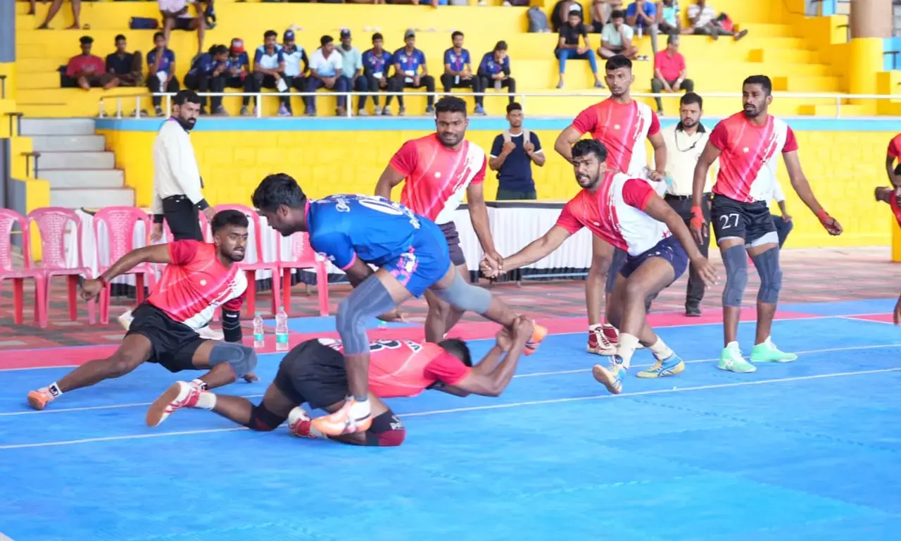 ಕರ್ನಾಟಕ ಕ್ರೀಡಾಕೂಟ| ಕಬಡ್ಡಿ: ದಕ್ಷಿಣ ಕನ್ನಡ ತಂಡಗಳಿಗೆ ಅವಳಿ ಚಿನ್ನದ ಪದಕ