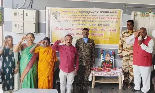 ಸುಭಾಷ್ ಚಂದ್ರ ಬೋಸ್ ಅವರು ಅಪ್ರತಿಮ ಸ್ವಾತಂತ್ರ್ಯ ಹೋರಾಟಗಾರ: ವೀರಭದ್ರಪ್ಪ ಉಪ್ಪಿನ್