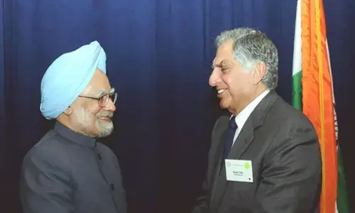 Manmohan Singh, Ratan Tata