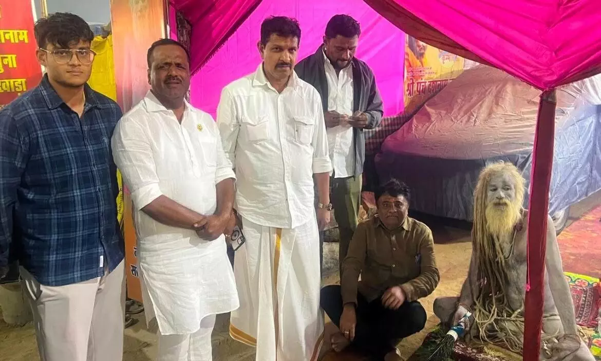 ಮಹಾಕುಂಭ ಮೇಳದಲ್ಲಿ ಪಾಲ್ಗೊಂಡ ವಿಧಾನಸಭಾಧ್ಯಕ್ಷ ಯು.ಟಿ.ಖಾದರ್