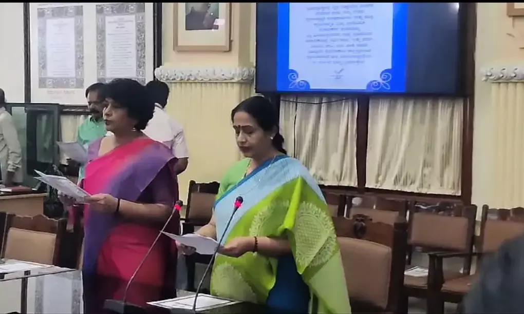 ‘ರಾಷ್ಟ್ರೀಯ ಮತದಾರರ ದಿನ’ | ಪ್ರತಿಜ್ಞಾ ವಿಧಿ ಬೋಧಿಸಿದ ಮುಖ್ಯ ಕಾರ್ಯದರ್ಶಿ ಡಾ.ಶಾಲಿನಿ ರಜನೀಶ್