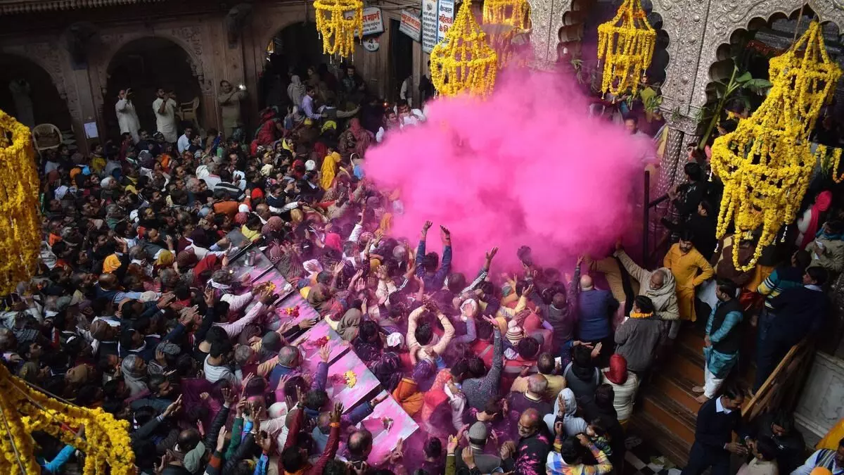 Photo of Banke Bihari Temple in Mathura Photo of Banke Bihari Temple in Mathura