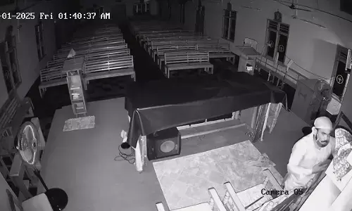 ಮುಡಿಪು ಚರ್ಚ್ ನಲ್ಲಿ ಕಳ್ಳತನ: ಸಿಸಿಟಿವಿ ಕ್ಯಾಮರಾದಲ್ಲಿ ಕೃತ್ಯ ಸೆರೆ