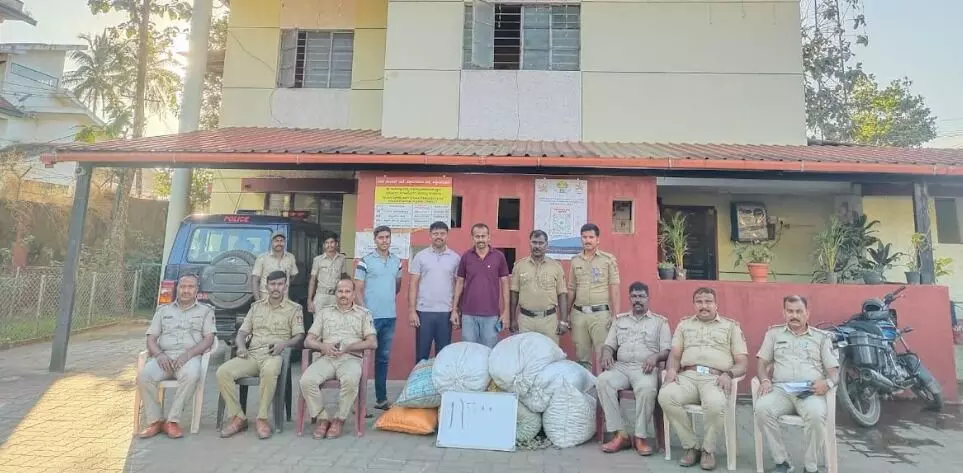 ಚಿಕ್ಕಮಗಳೂರು | ಅಡಿಕೆ, ಚಿನ್ನಾಭರಣ ಕಳ್ಳತನ : ಮೂವರು ಆರೋಪಿಗಳ ಬಂಧನ