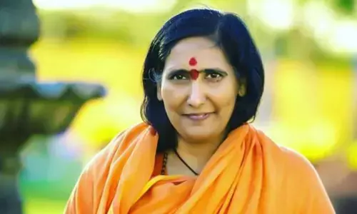 Photo of Hindutva leader Ritambhara