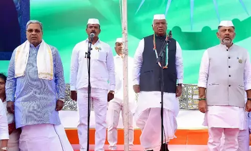 ಸಂವಿಧಾನ ರಕ್ಷಣೆಗೆ, ದೇಶದ ಐಕ್ಯತೆಗೆ ನಾವು ಹೋರಾಟ ಮಾಡಬೇಕು : ಮಲ್ಲಿಕಾರ್ಜುನ ಖರ್ಗೆ