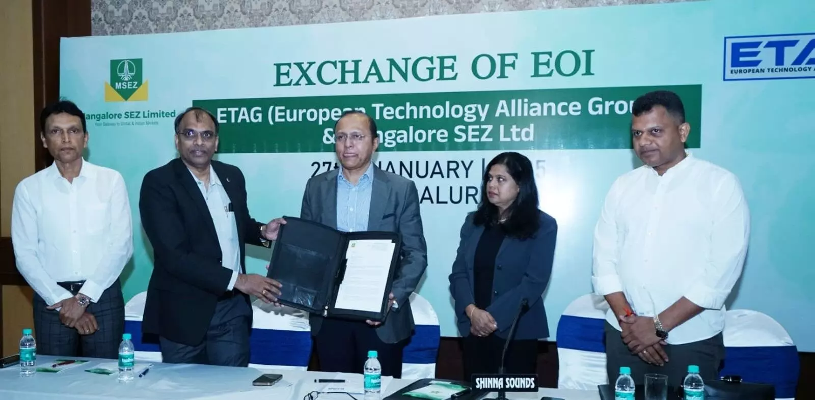 ಮಂಗಳೂರು| 300 ಕೋಟಿ ರೂ. ಹೂಡಿಕೆಗೆ ಜರ್ಮನಿಯ ಈಟ್ಯಾಗ್ ಕಂಪೆನಿ-ಎಸ್ಇಝೆಡ್ ‘ಇಒಐ’ಗೆ ಸಹಿ ಮಂಗಳೂರು| 300 ಕೋಟಿ ರೂ. ಹೂಡಿಕೆಗೆ ಜರ್ಮನಿಯ ಈಟ್ಯಾಗ್ ಕಂಪೆನಿ-ಎಸ್ಇಝೆಡ್ ‘ಇಒಐ’ಗೆ ಸಹಿ