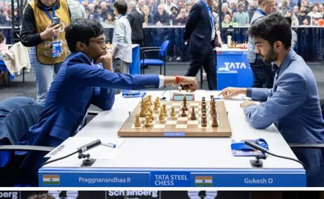 R Praggnanandhaa , D Gukesh