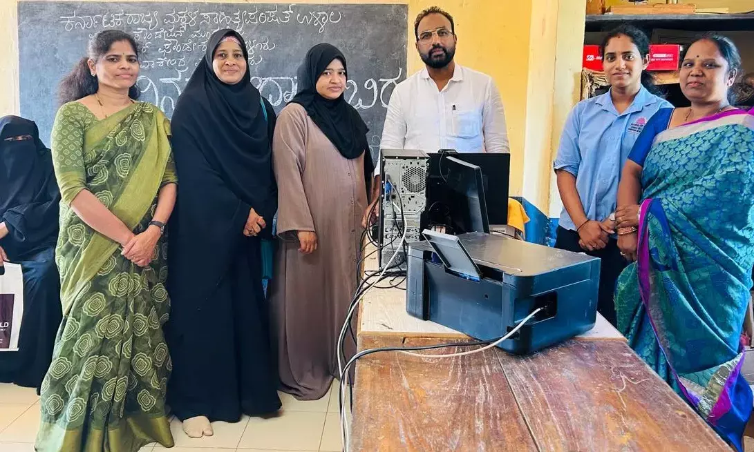 ಕಲ್ಕಟ್ಟ ಶಾಲೆಯಲ್ಲಿ ಆಧಾರ್ ಶಿಬಿರಕ್ಕೆ ಚಾಲನೆ