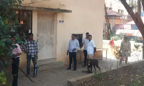 ಉಡುಪಿ: ಖಾಸಗಿ ಶಾಲೆಗೆ ಬಾಂಬ್ ಬೆದರಿಕೆ; ಪೊಲೀಸರಿಂದ ತಪಾಸಣೆ