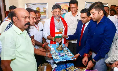 ಬೆಂಗಳೂರು ಜಲಮಂಡಳಿ ಕ್ಯಾಲೆಂಡರ್ ಬಿಡುಗಡೆಗೊಳಿಸಿದ ಡಿಸಿಎಂ ಡಿ.ಕೆ.ಶಿವಕುಮಾರ್