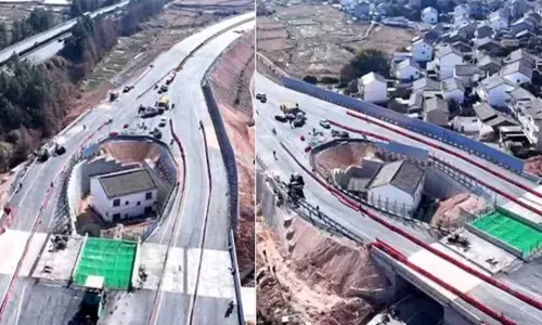 2 ಕೋಟಿ ರೂ. ಪರಿಹಾರ ನಿರಾಕರಿಸಿದ ವೃದ್ಧ: ಮನೆಯ ಸುತ್ತಲೇ ಹೆದ್ದಾರಿ ನಿರ್ಮಿಸಿದ ಚೀನಾ ಸರಕಾರ!