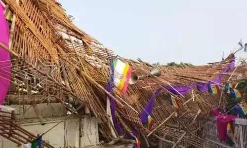 ಉತ್ತರ ಪ್ರದೇಶ | ವೇದಿಕೆಯ ಮರದ ಮೆಟ್ಟಿಲು ಕುಸಿತ; 7 ಮಂದಿ ಮೃತ್ಯು