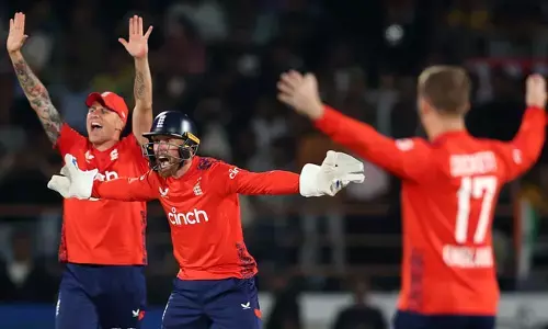 ಭಾರತದ ವಿರುದ್ಧ ಟಿ20 ಸರಣಿ | ಇಂಗ್ಲೆಂಡ್‌ ಗೆ 26 ರನ್ ಗೆಲುವು