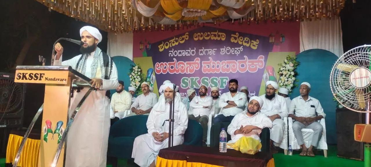 ನಂದಾವರ ದರ್ಗಾ ಶರೀಫ್ ಉರೂಸ್ ಗೆ ಚಾಲನೆ ನಂದಾವರ ದರ್ಗಾ ಶರೀಫ್ ಉರೂಸ್ ಗೆ ಚಾಲನೆ