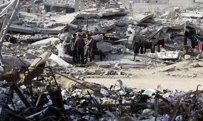 ಗಾಝಾದಲ್ಲಿ ಇಸ್ರೇಲ್ ದಾಳಿ: ಇಬ್ಬರು ಫೆಲೆಸ್ತೀನೀಯರ ಮೃತ್ಯು