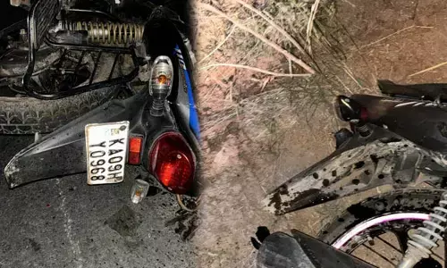 ಚಾಮರಾಜನಗರ : ಬೈಕ್- ಕಾರು ಢಿಕ್ಕಿ;  ಮೂವರು ಮೃತ್ಯು