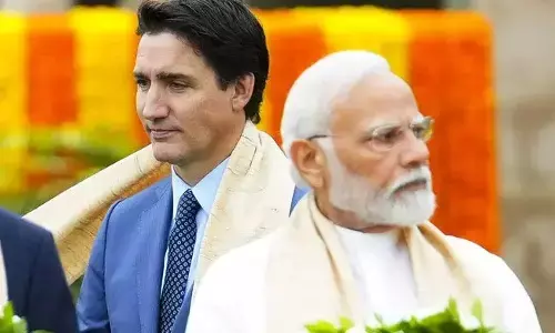 Photo of Justin Trudeau and Narendra Modi
